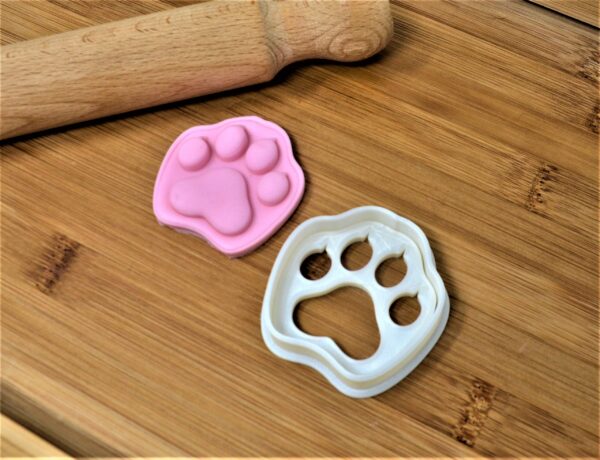 Paw Cookie Cutter + Stamp - Image 3