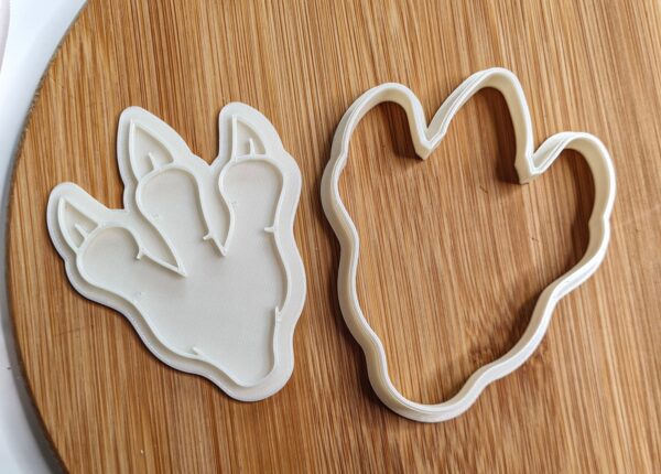 Dinosaur Footprint Cookie Cutter + Stamp - Image 2