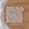 Rose Pattern Cookie Embosser - Image 2