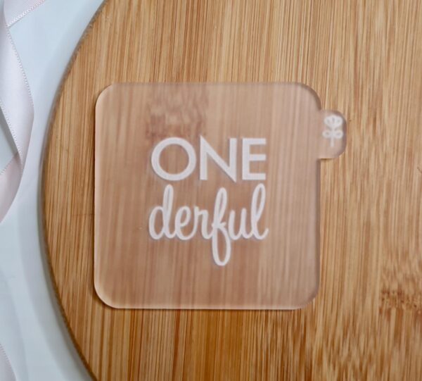 Onederful Fondant Reverse Embosser - Image 2