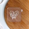 I Love You Fondant Reverse Embosser - Image 2