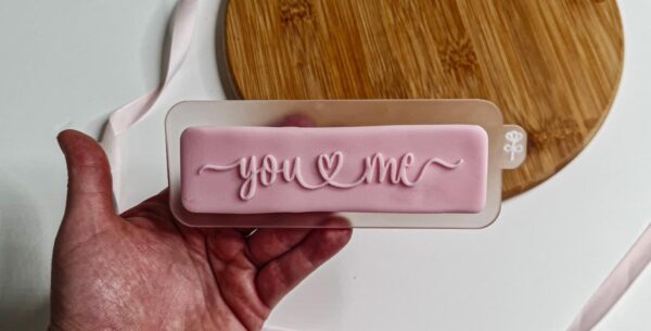 You and Me Cookie Cutter + Embosser