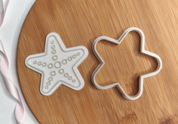 Starfish Cookie Cutter + Stamp - Image 2