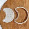 Moon Cookie Cutter + Stamp - Image 2