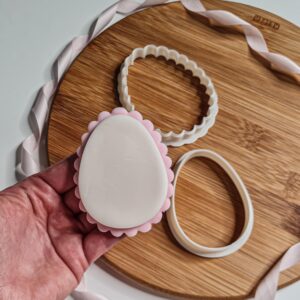 Easter egg cookie Cutters