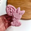 Bunny, Rabbit Holding Easter Egg Cookie Cutter + Stamp
