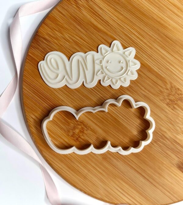 Sun One Cookie Cutter + Stamp - Image 2