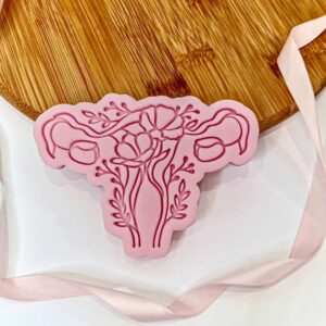 Uterus Cookie Cutter + Stamp