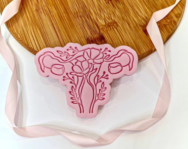Uterus Cookie Cutter + Stamp