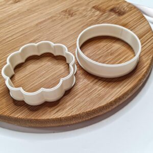 Round, Scalloped Cookie Cutter