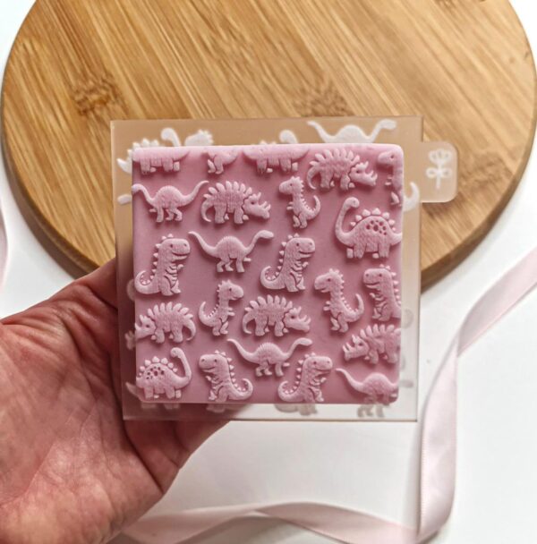 Dinosaurs Pattern Fondant Reverse Embosser