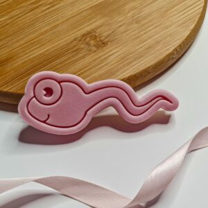 Sperm Cookie Cutter + Stamp