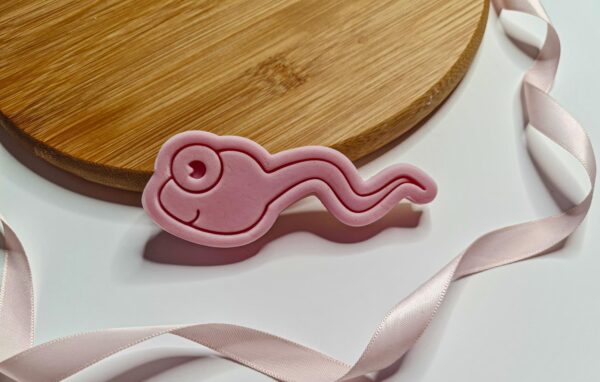 Sperm Cookie Cutter + Stamp