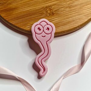 Sperm Cookie Cutter + Stamp
