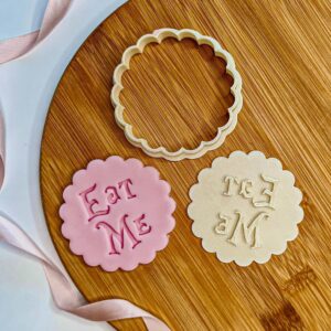 Eat Me Cookie Cutter + Stamp Set