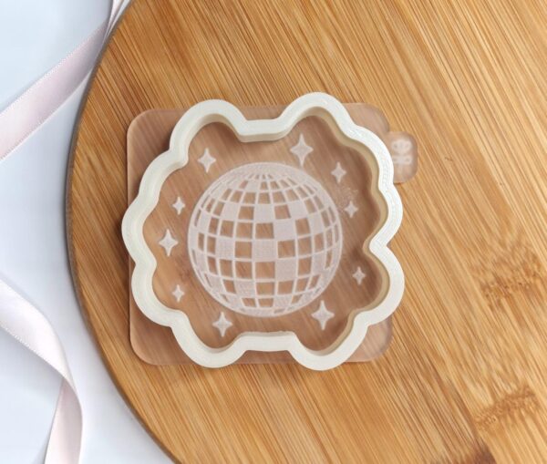 Disco Ball Cookie Cutter + Embosser - Image 2