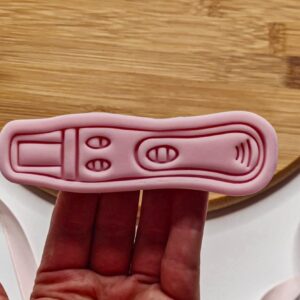 Pregnancy Test Cookie Cutter + Stamp