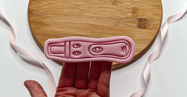 Pregnancy Test Cookie Cutter + Stamp