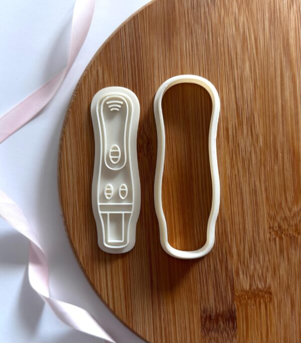 Pregnancy Test Cookie Cutter + Stamp - Image 2