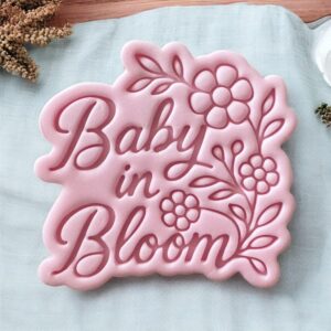 Baby In Bloom Cookie Cutter + Stamp