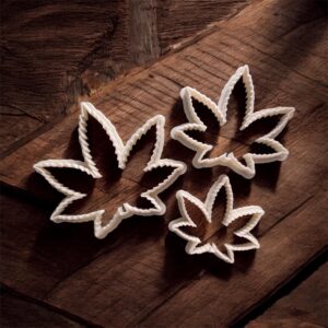 Cannabis Leaf Cookie Cutter