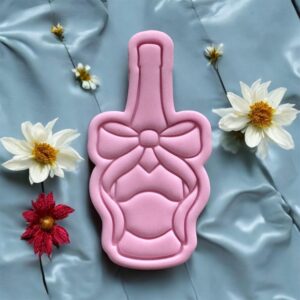 Champagne Bottle Cookie Cutter + Stamp