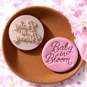 Baby In Bloom Cookie Stamp