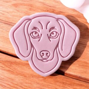 Dachshund Cookie Cutter + Stamp