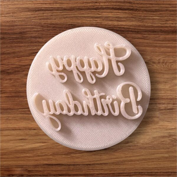 Happy Birthday Cookie Stamp - Image 2