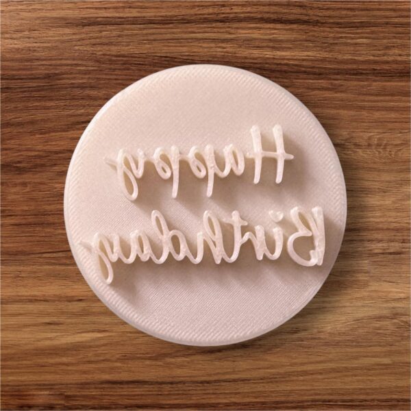 Happy Birthday Cookie Stamp - Image 2